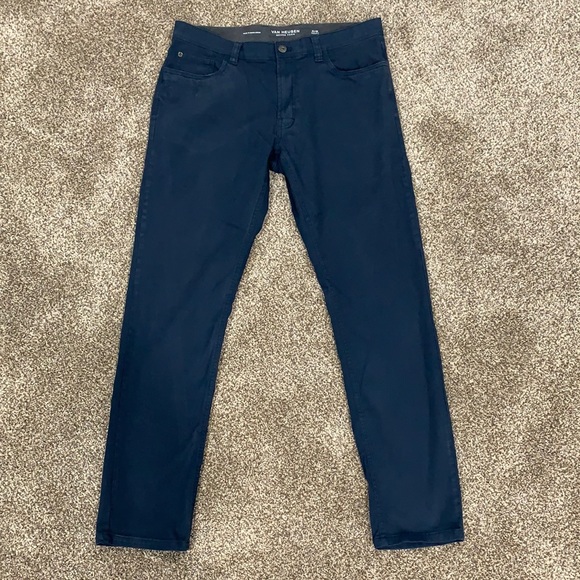 Van Heusen Pants Van Heusen Never Tuck Slim Fit Pant 32x32 Poshmark